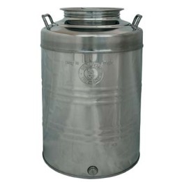 FUSTINO ACCIAIO INOX ALIMENTARE